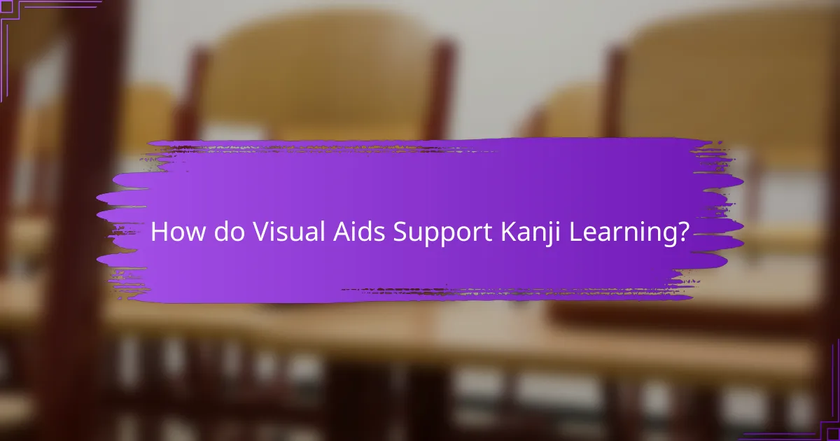 How do Visual Aids Support Kanji Learning?